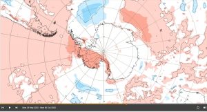 Die Eisausdehnung in der Antarktis im Jahr 2025 - Langfristprognose Antarktis