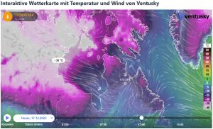 Hudson Bay Vereisung 2025 - 17.12.2025