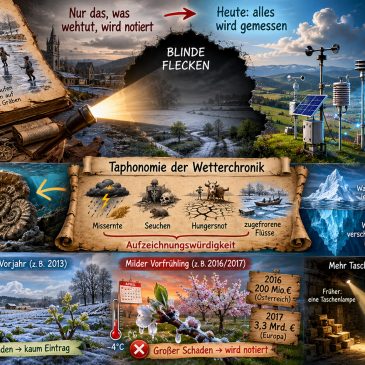 Die blinden Flecken der Wetterchronik: Warum nicht jedes Extremwetter Geschichte schrieb