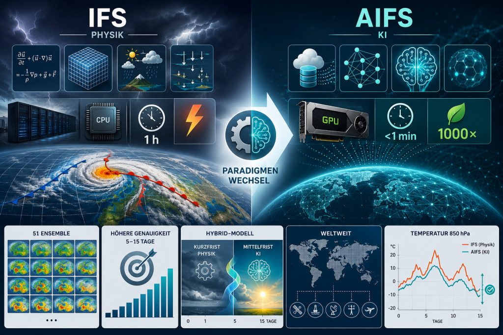 AIFS 2026: Warum KI-Ensemble-Prognosen die Wettervorhersage revolutioniert
